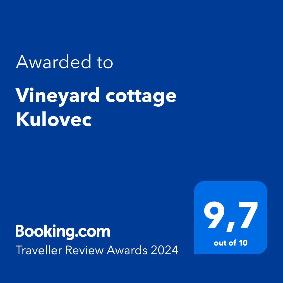 Vineyard Cottage Kulovec Ursna Sela Exterior foto